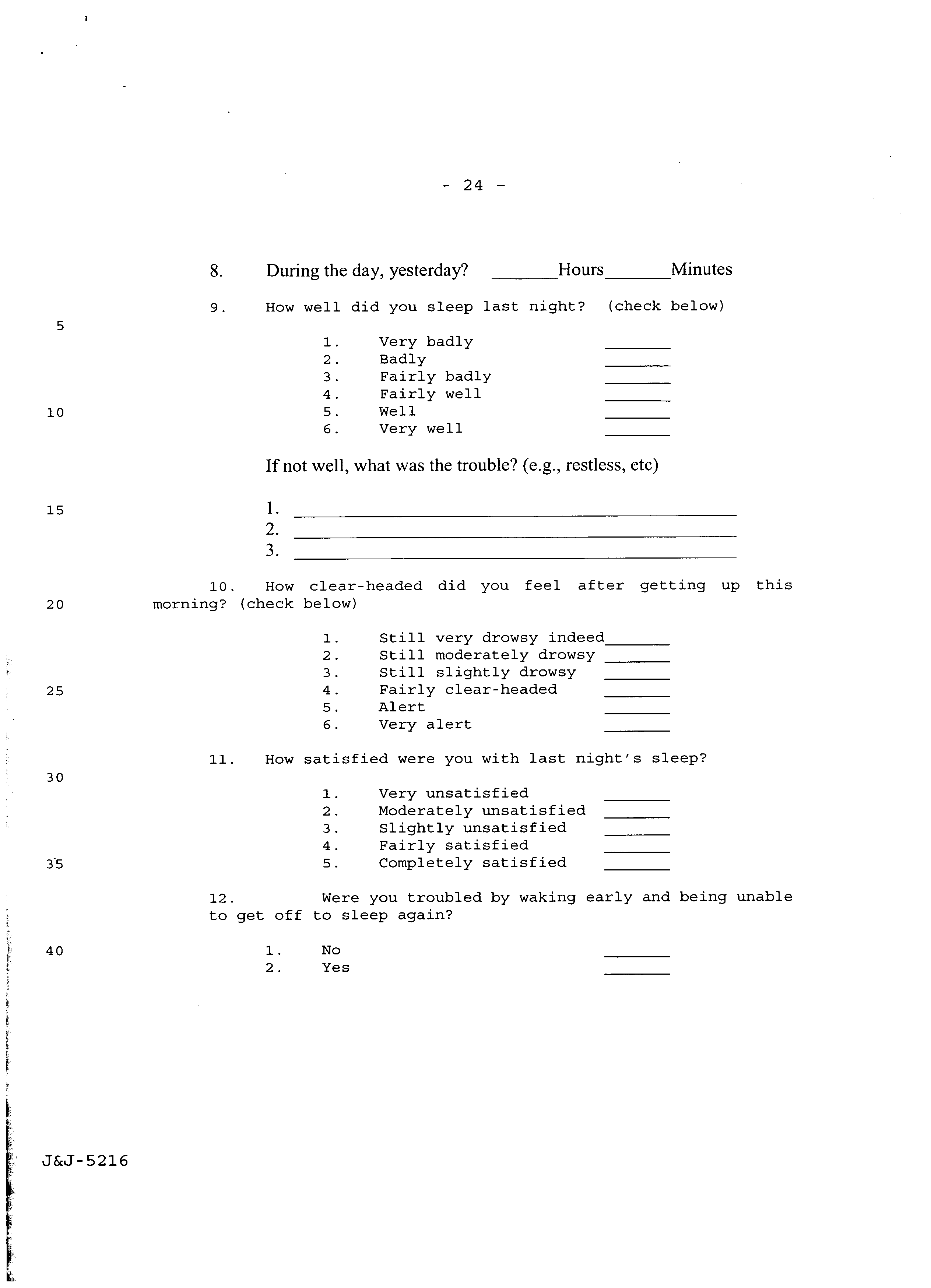 Method for improving sleep behaviors