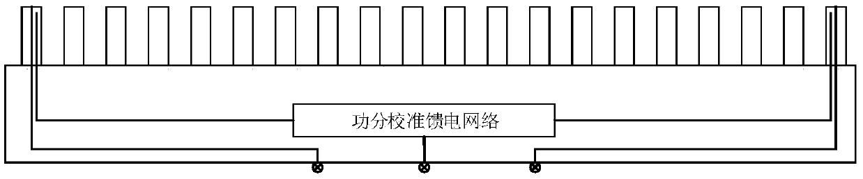 Digital array real-time calibration device and method