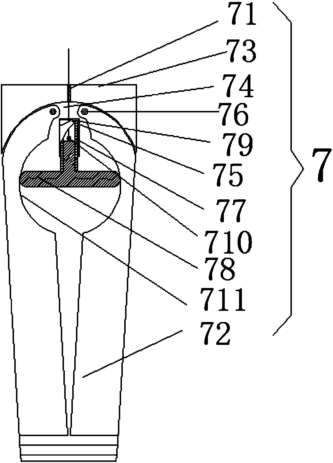 Cleaning device for agricultural machinery