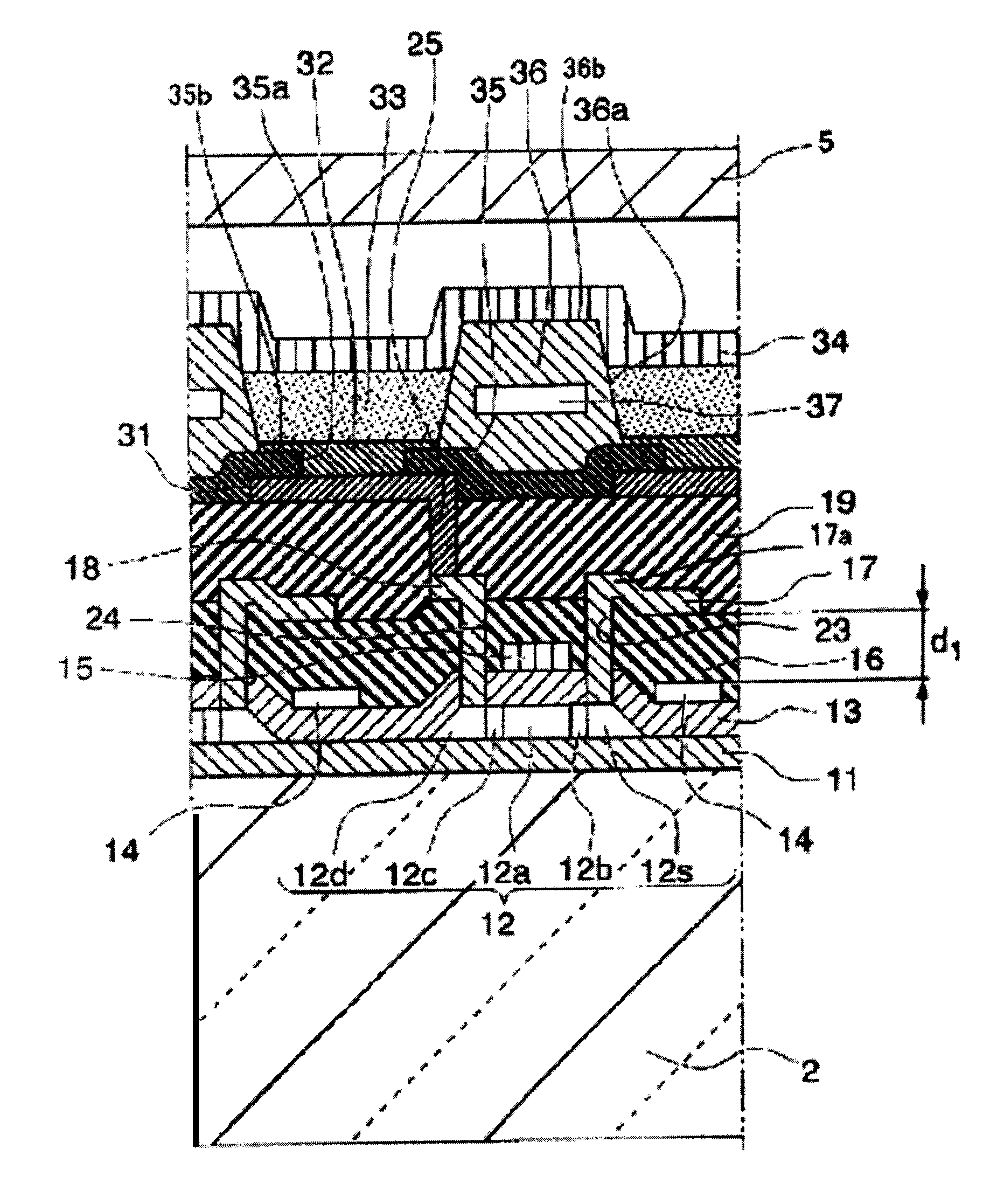 Light-emitting device and electronic apparatus