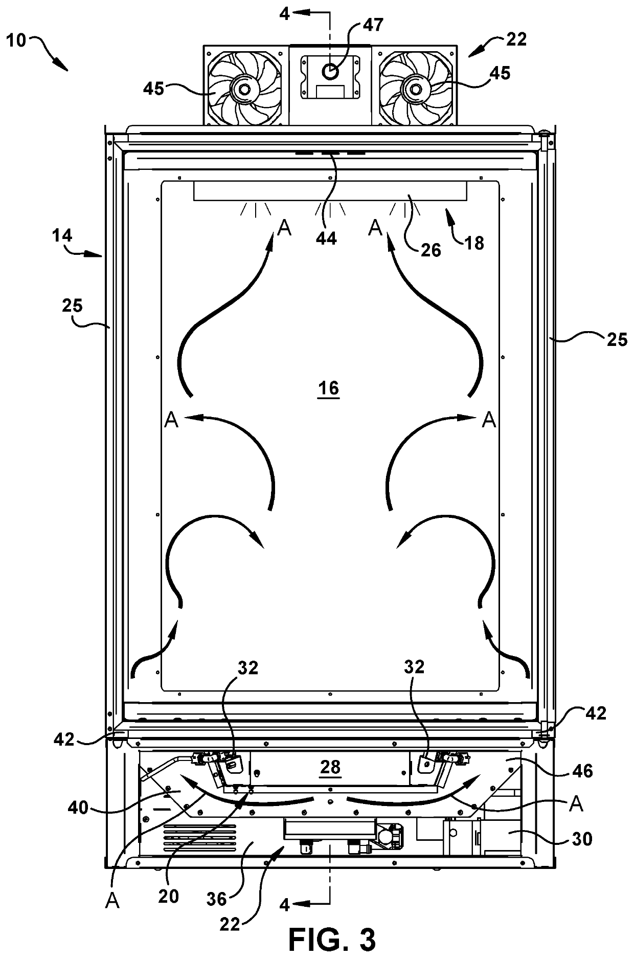 Grow cabinet