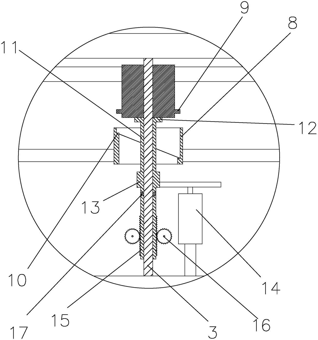 Round glass polisher