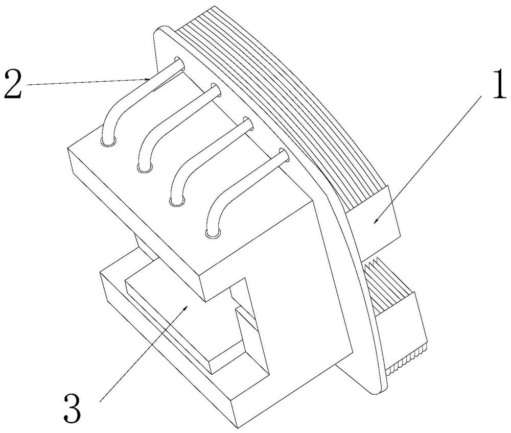 Heat dissipation power device for power engineering