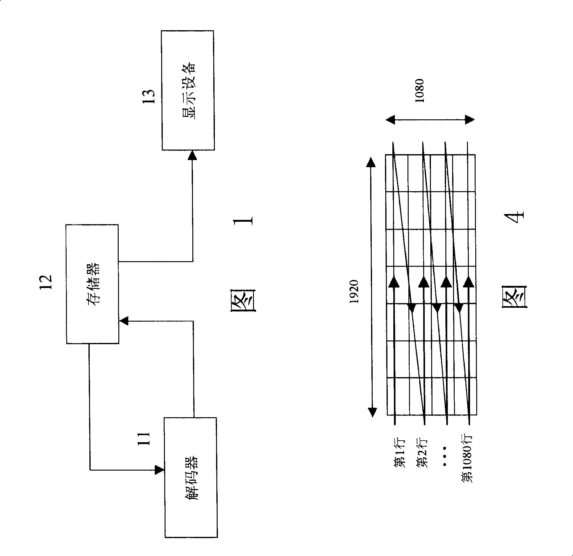 Image address mapping method in memory