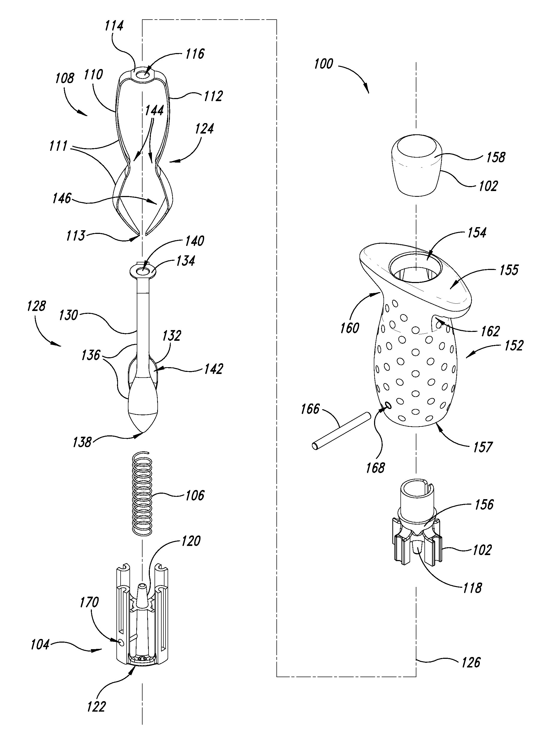 Hulling device