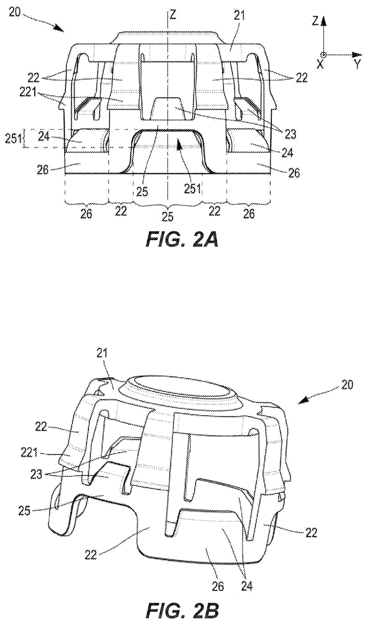 Locking top for vessel having a neck