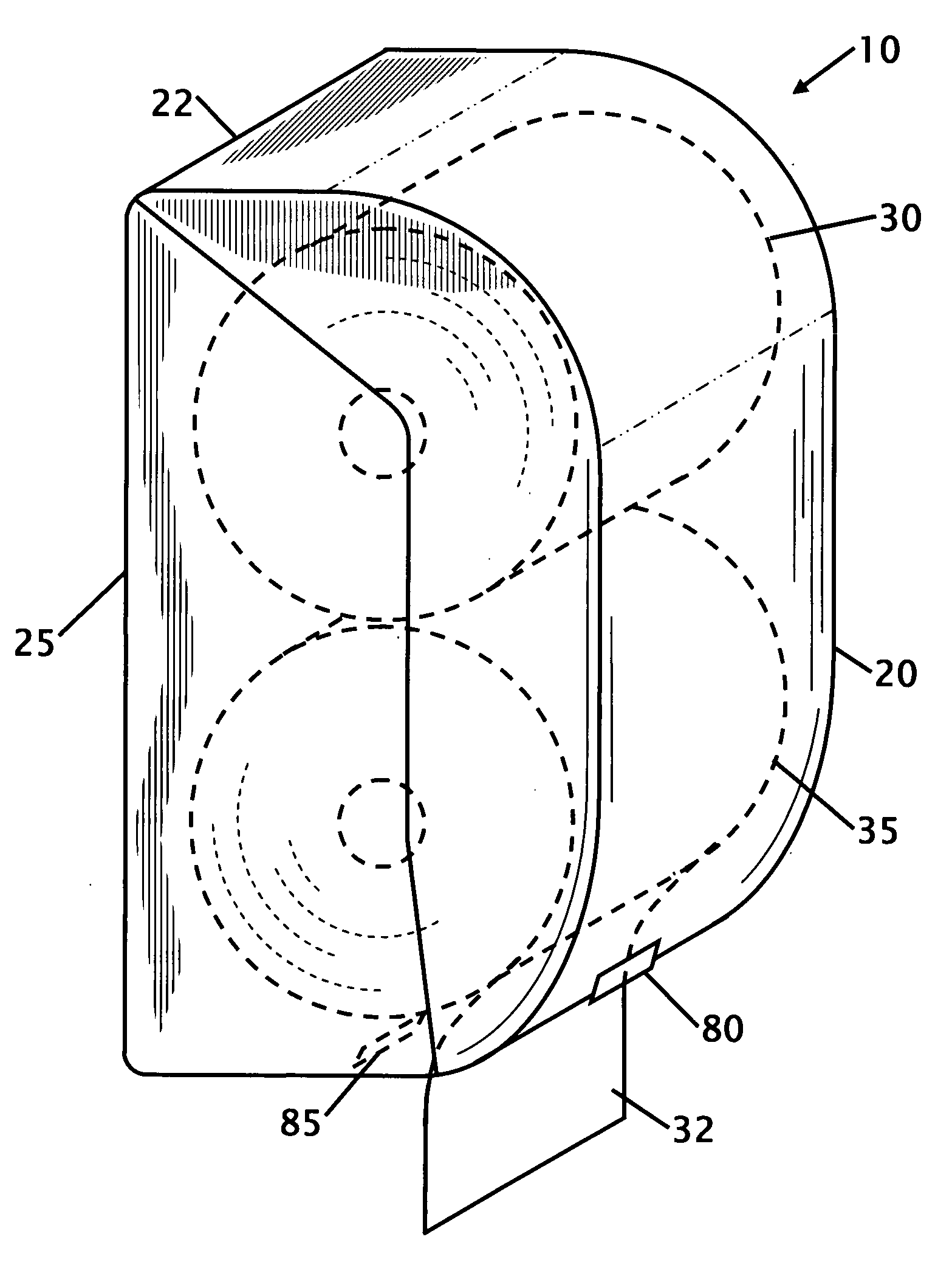 Automatic multi-roll touch-less toilet paper dispenser