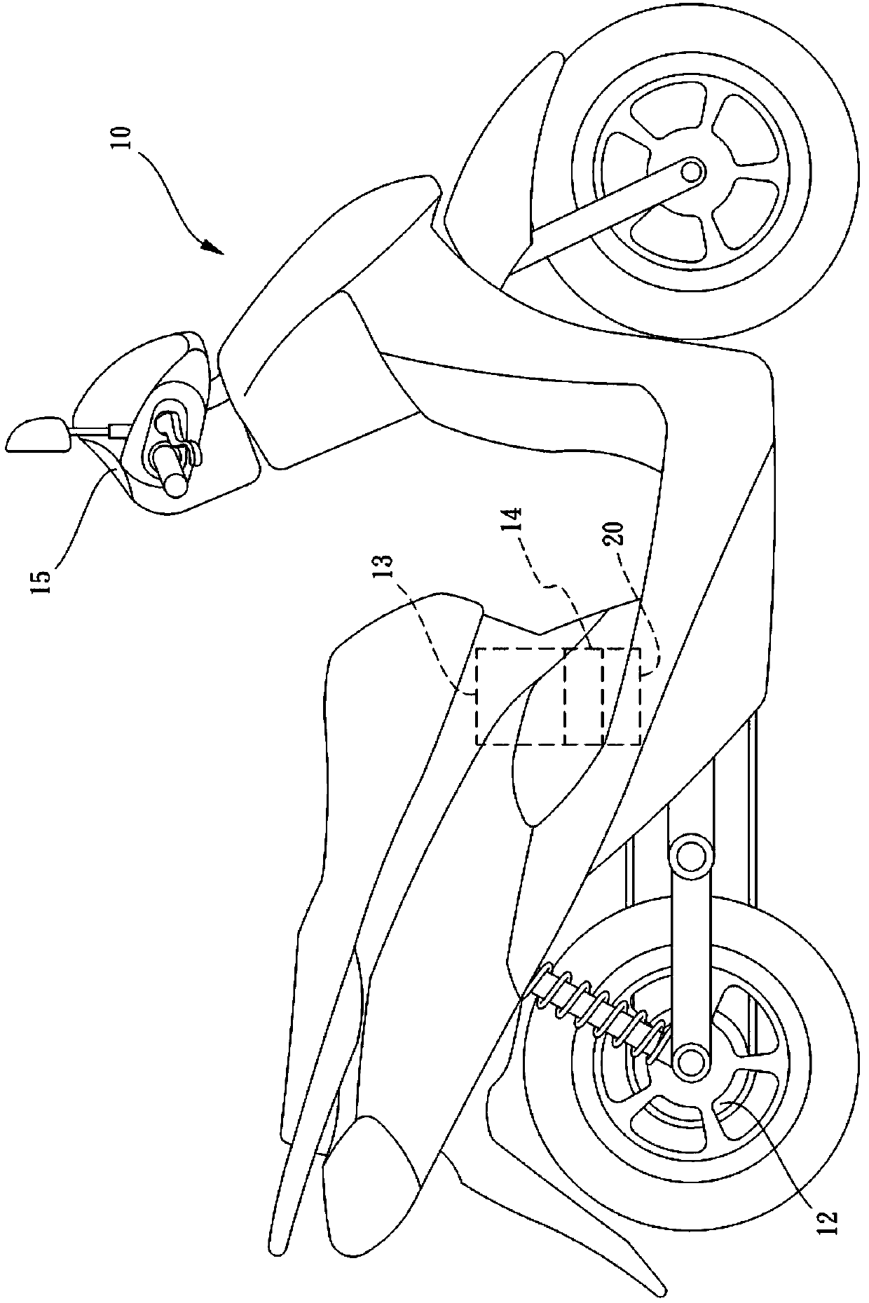 Speed regulation and control device of steam locomotive