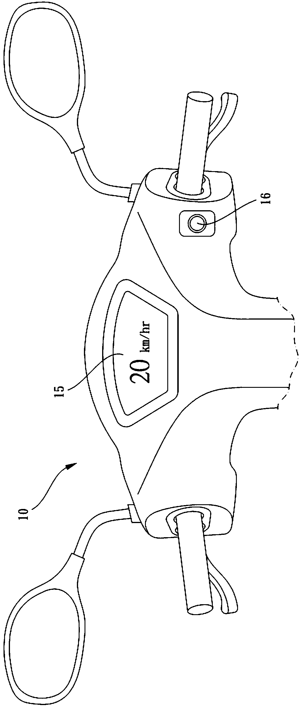 Speed regulation and control device of steam locomotive