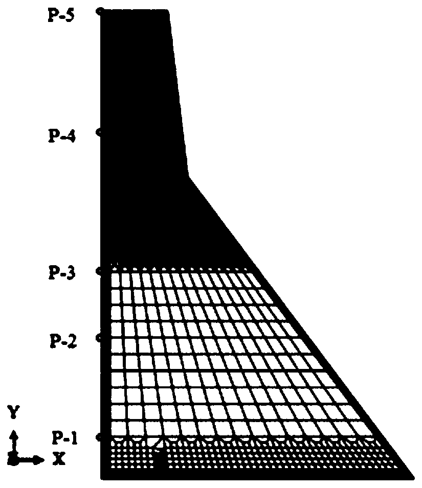 Structure damage area identification method based on frequency band weighted least squares