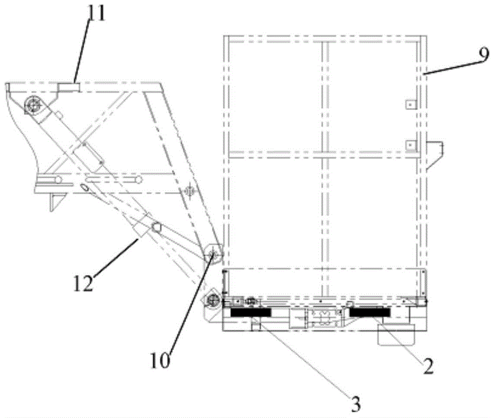 Automatic leveling control system of fire-fighting truck working platform, fire-fighting truck and leveling method