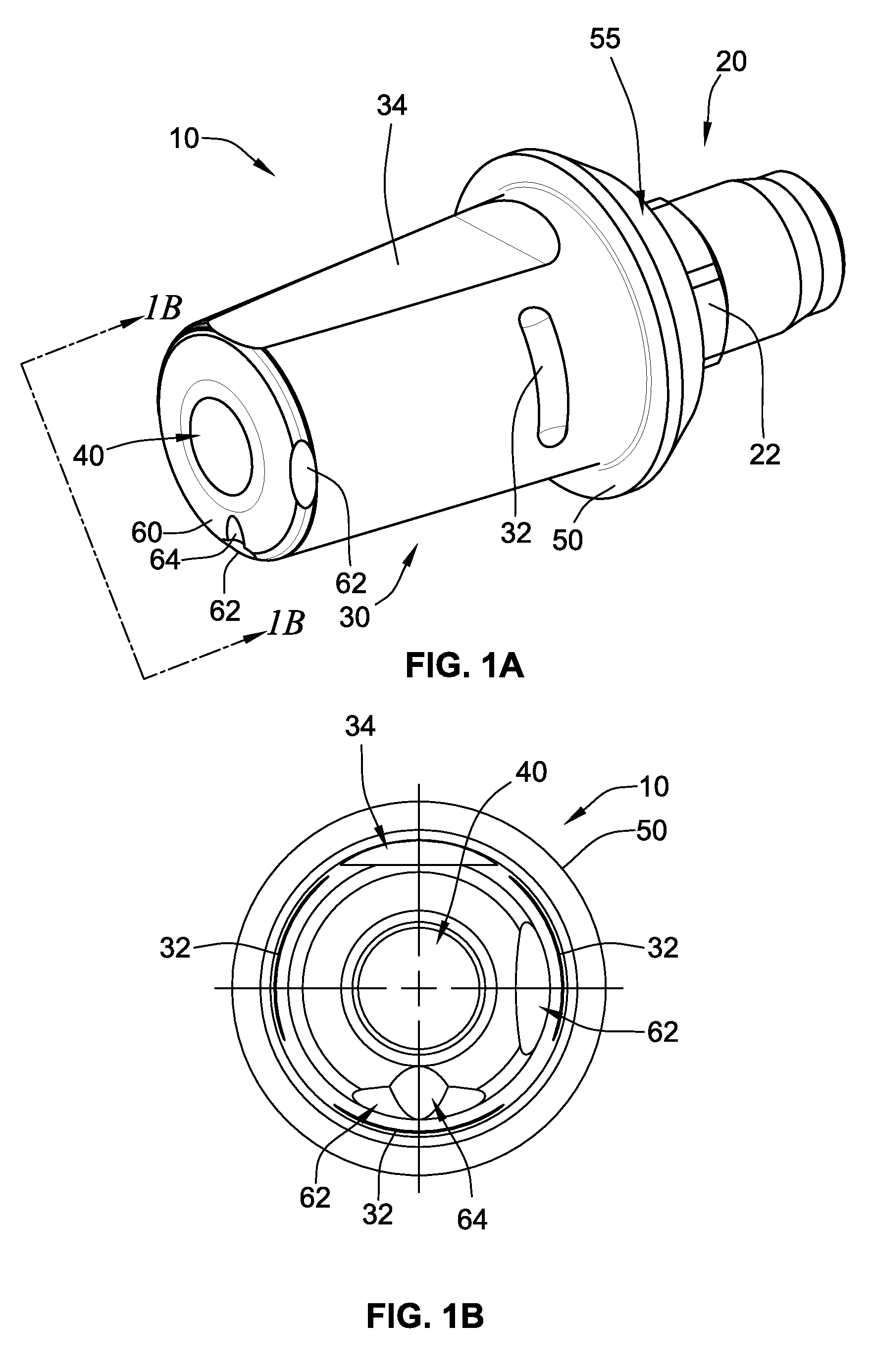 Temporary abutment with combination of scanning features and provisionalization features