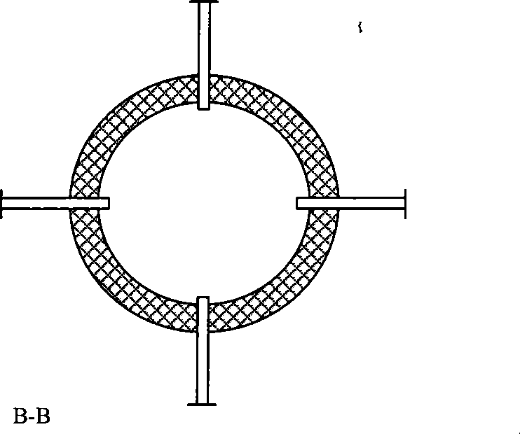 Plasma coal cracking reaction apparatus relating to flow screening component