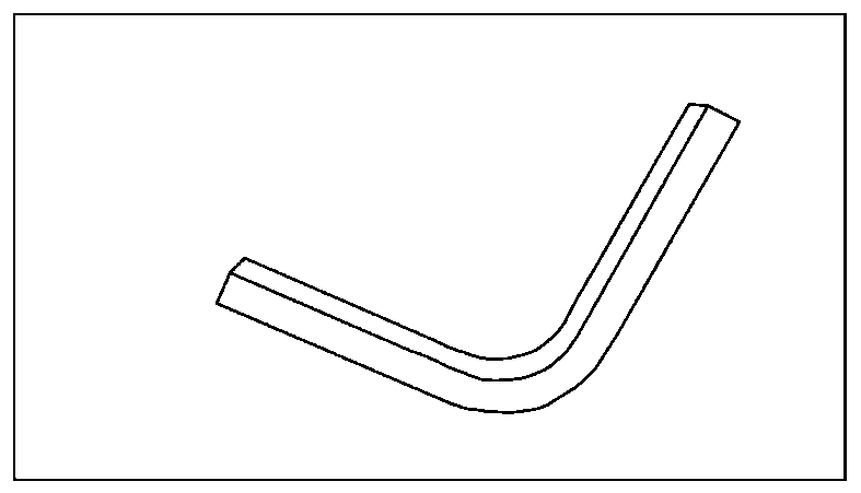 A kind of magnesium-lithium alloy waveguide cold bending forming method