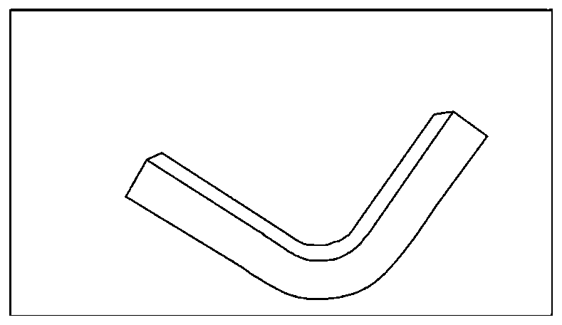 A kind of magnesium-lithium alloy waveguide cold bending forming method