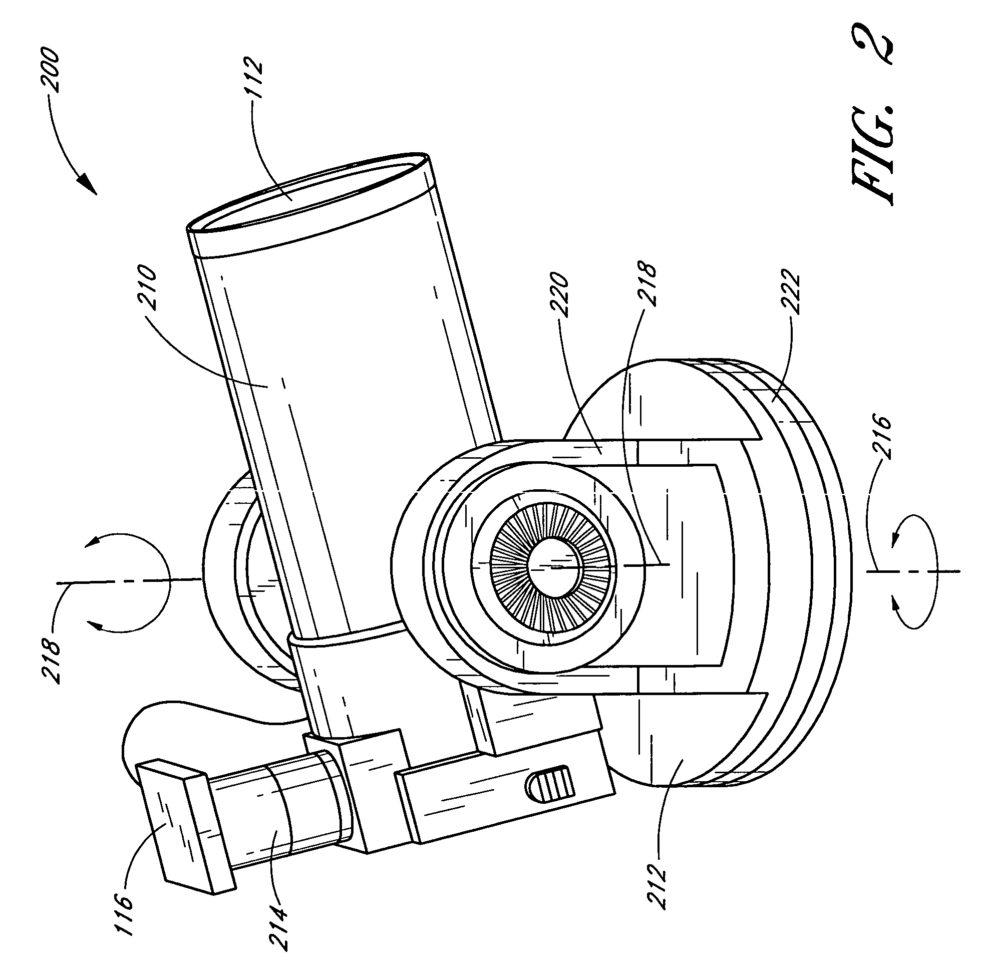 Self-aligning telescope