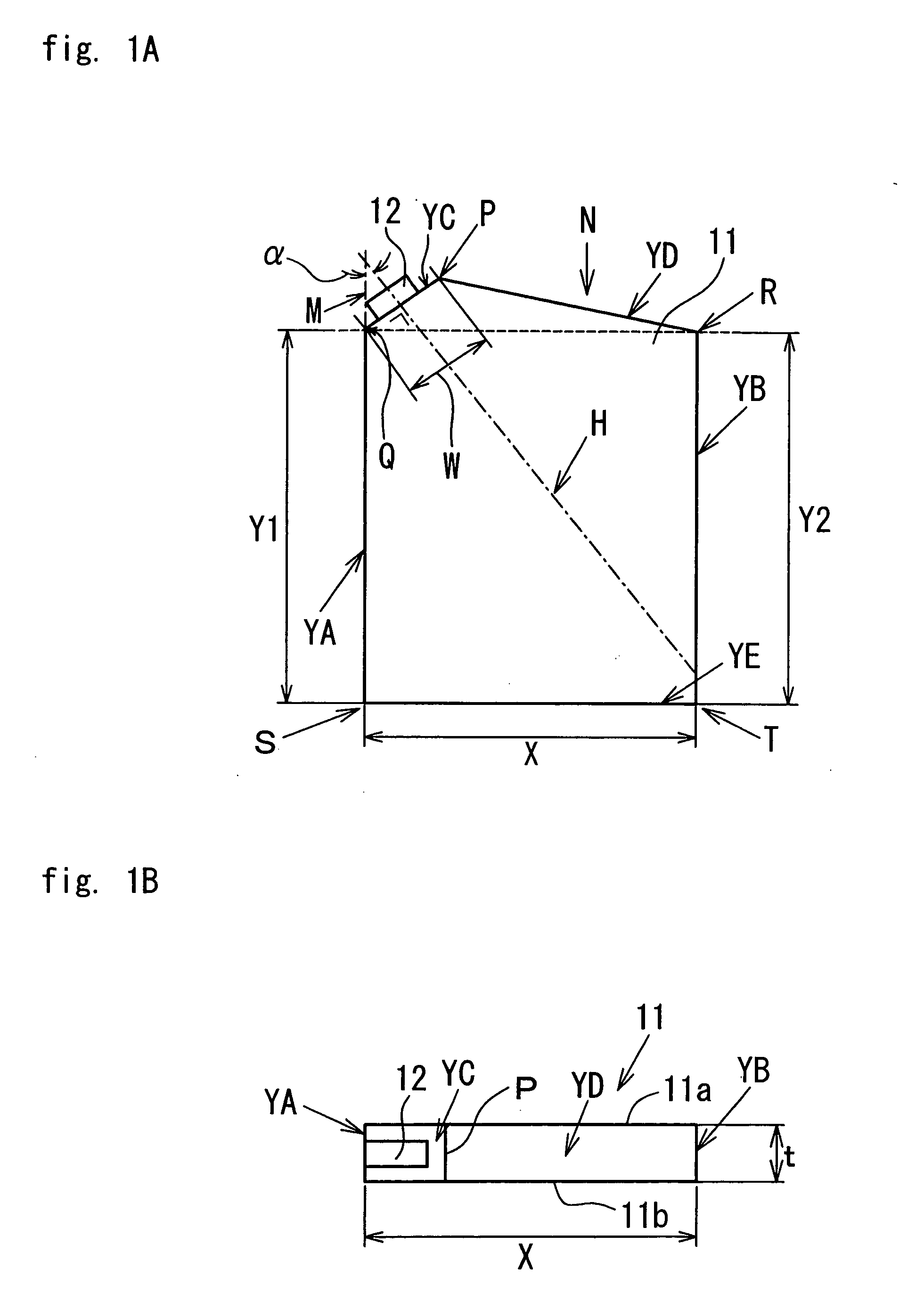 Spread illuminating apparatus with light conductive plate having polygonal configuration