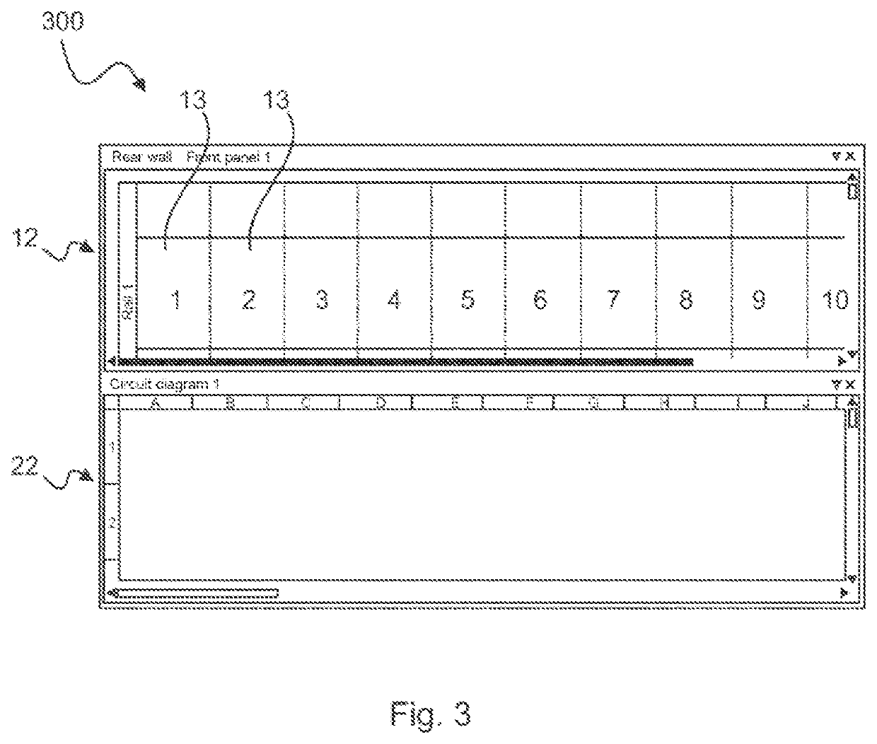 Configuration system and computer program product for configuration of a control center