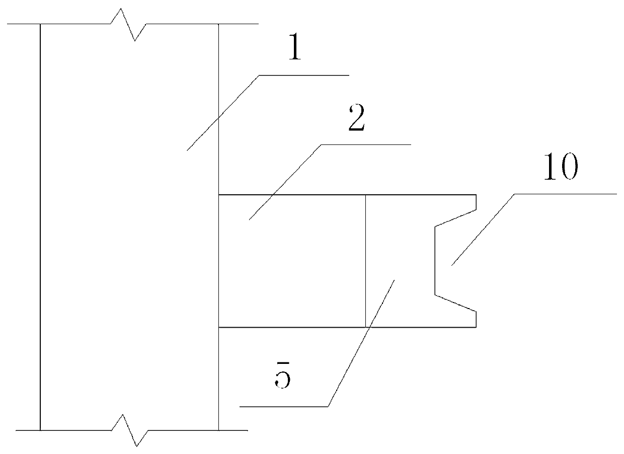 Assembled framework beam-column joint adopting cover plate connection and construction method thereof