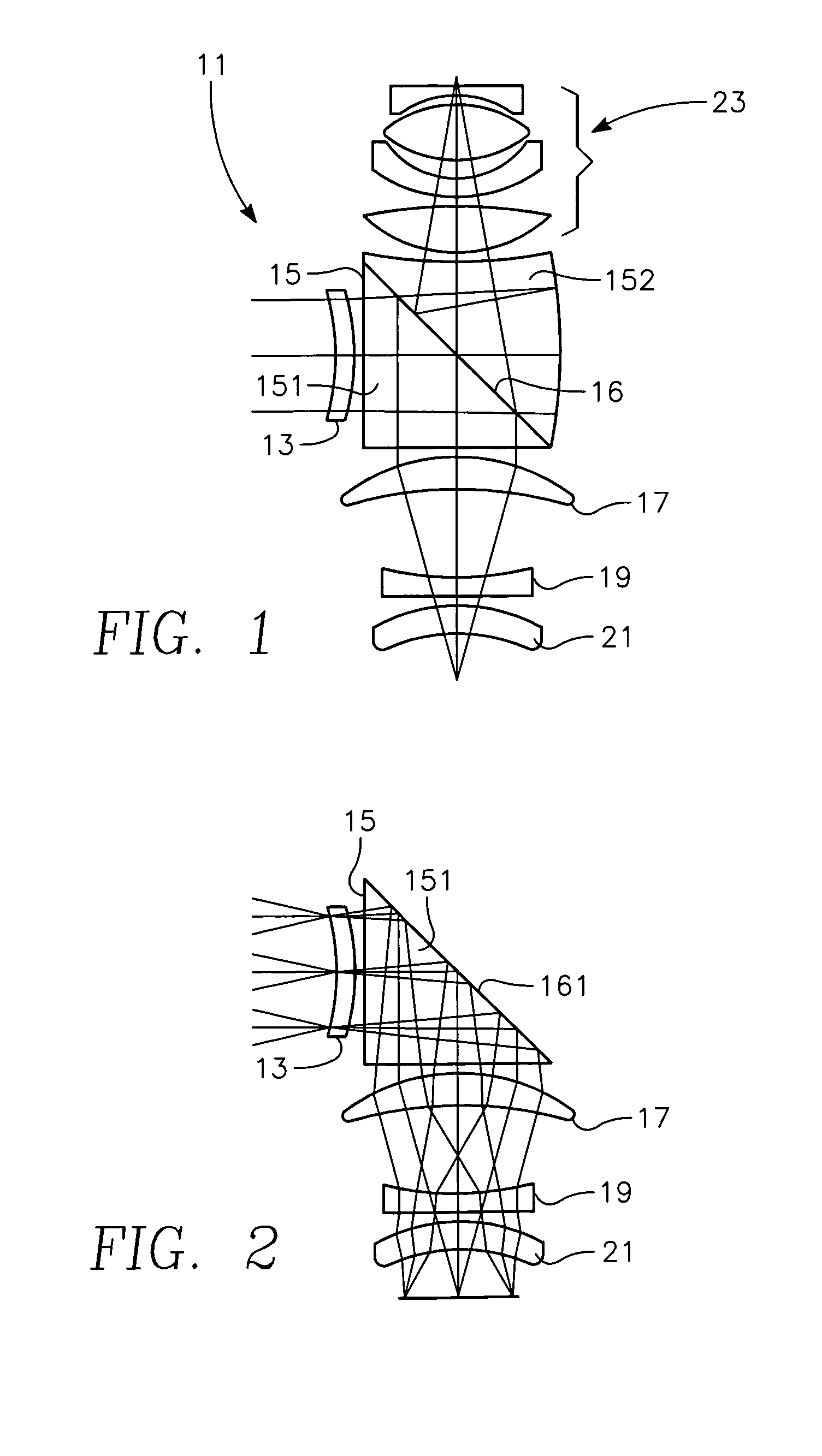 Miniature high-resolution multi-spectral objective lens