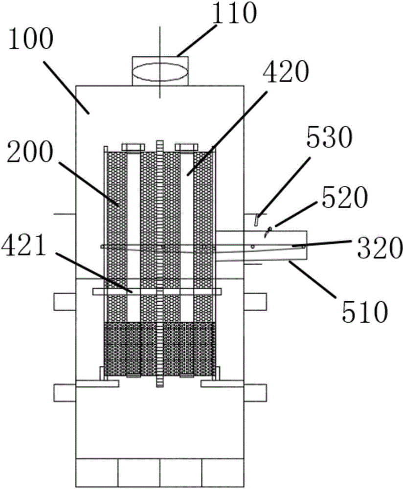 Barrel plating device and barrel plating automatic production line