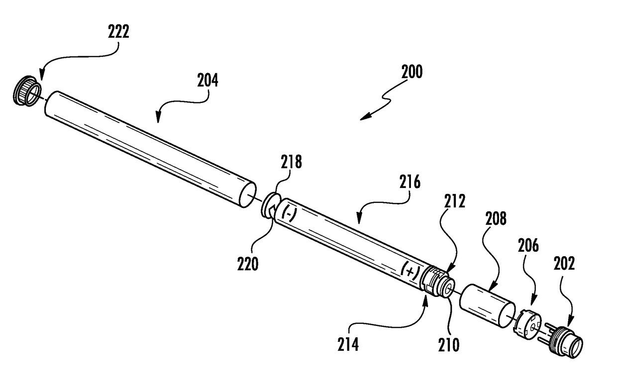 Methods for assembling a cartridge for an aerosol delivery device, and associated systems and apparatuses