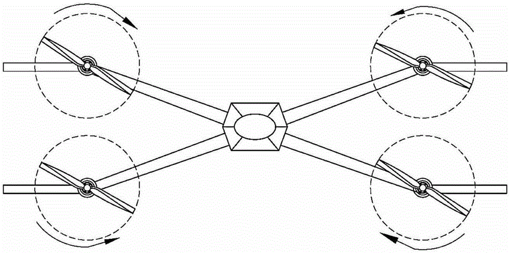 Power-operated tail-sitting type mixed layout vertical take-off and landing aircraft