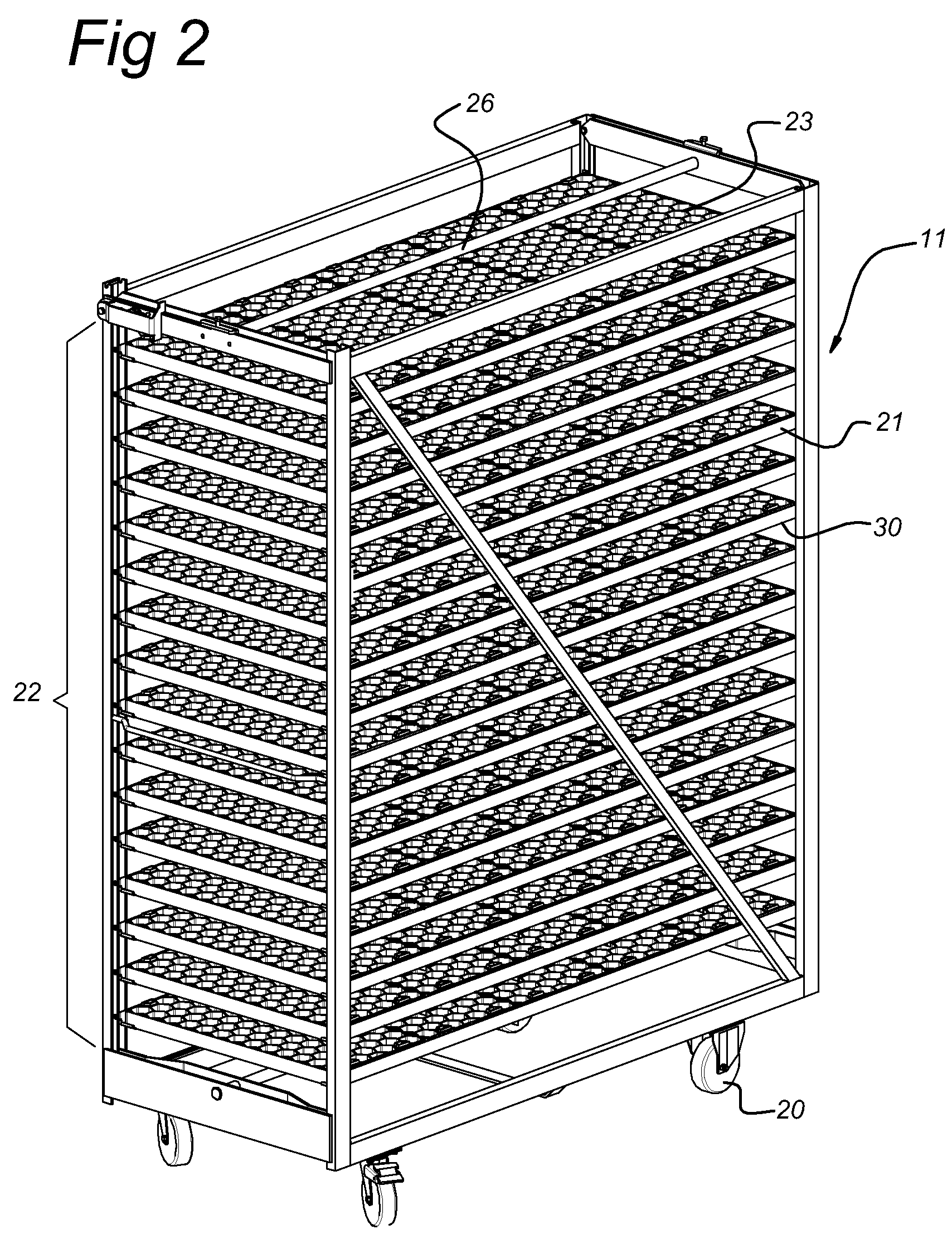 Method and device for the incubation of eggs