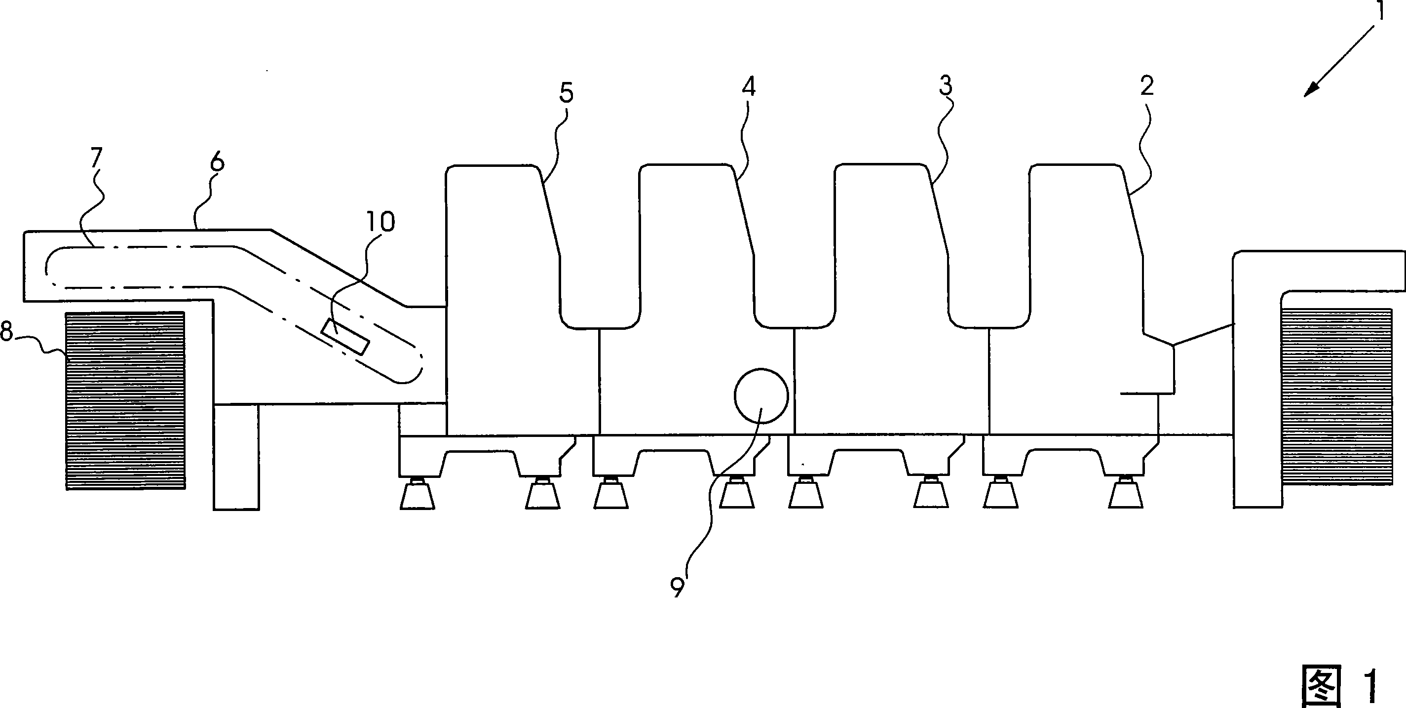 Method for controlling a powder sprayer