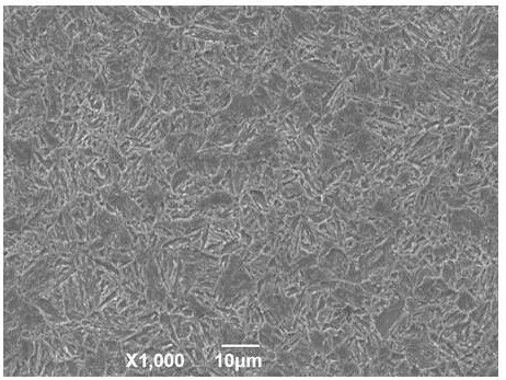 Production method of steel for high-strength saw blade for mines