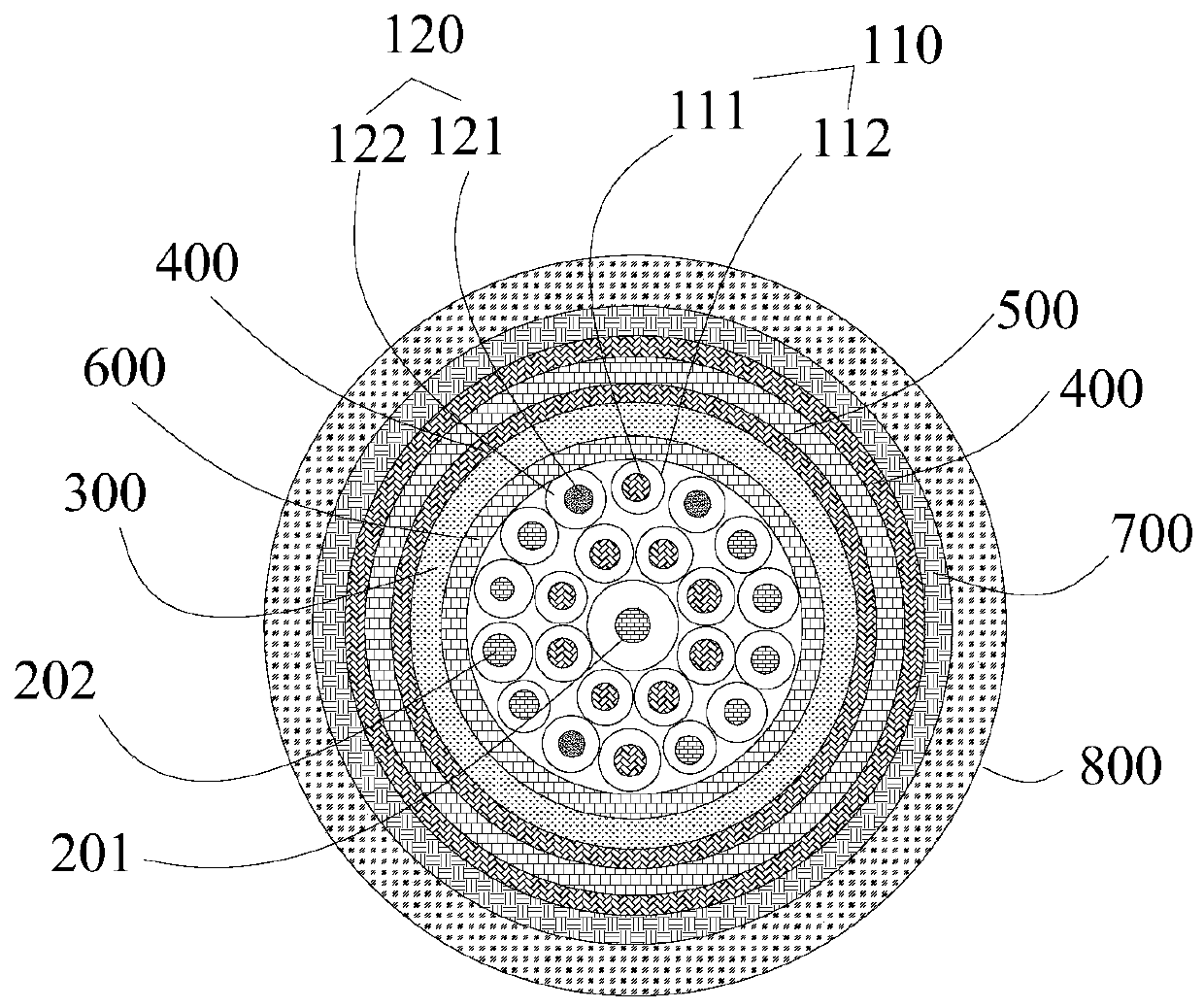 Photoelectric composite cable