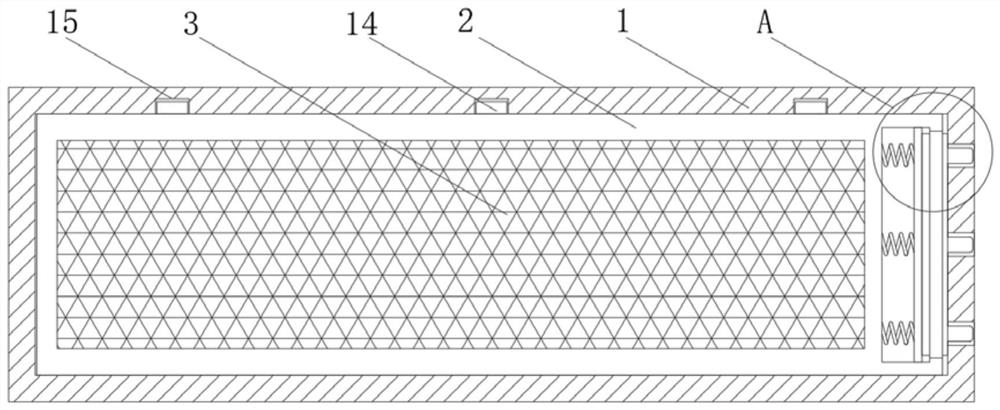 Assembly type kitchen and bathroom air conditioner dust prevention structure