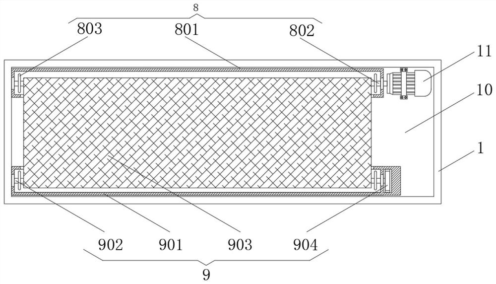 Assembly type kitchen and bathroom air conditioner dust prevention structure