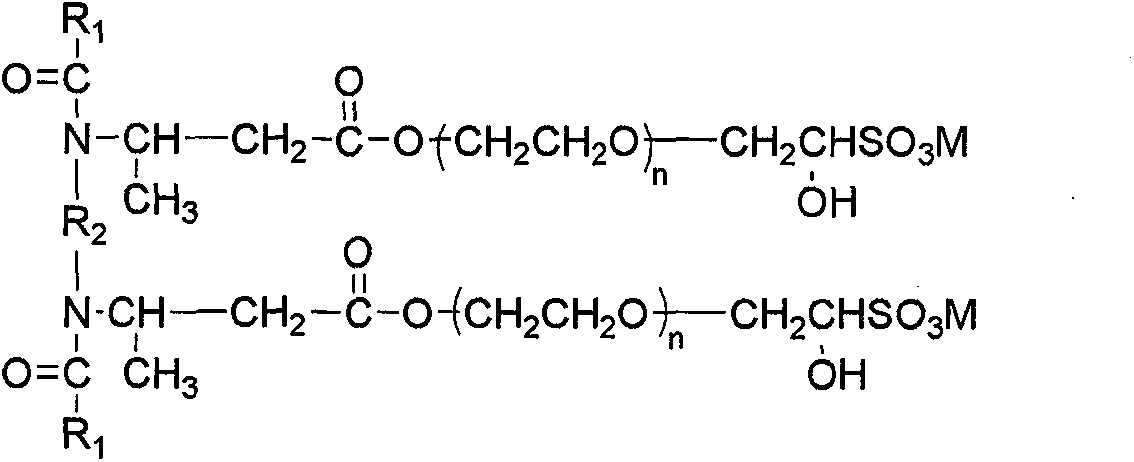 High-efficiency anti-magnesium ion oil displacement method