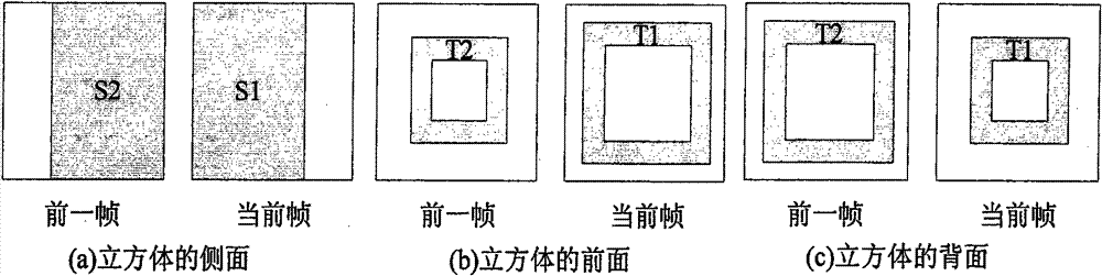 Motion estimation method for extending line search into panoramic video