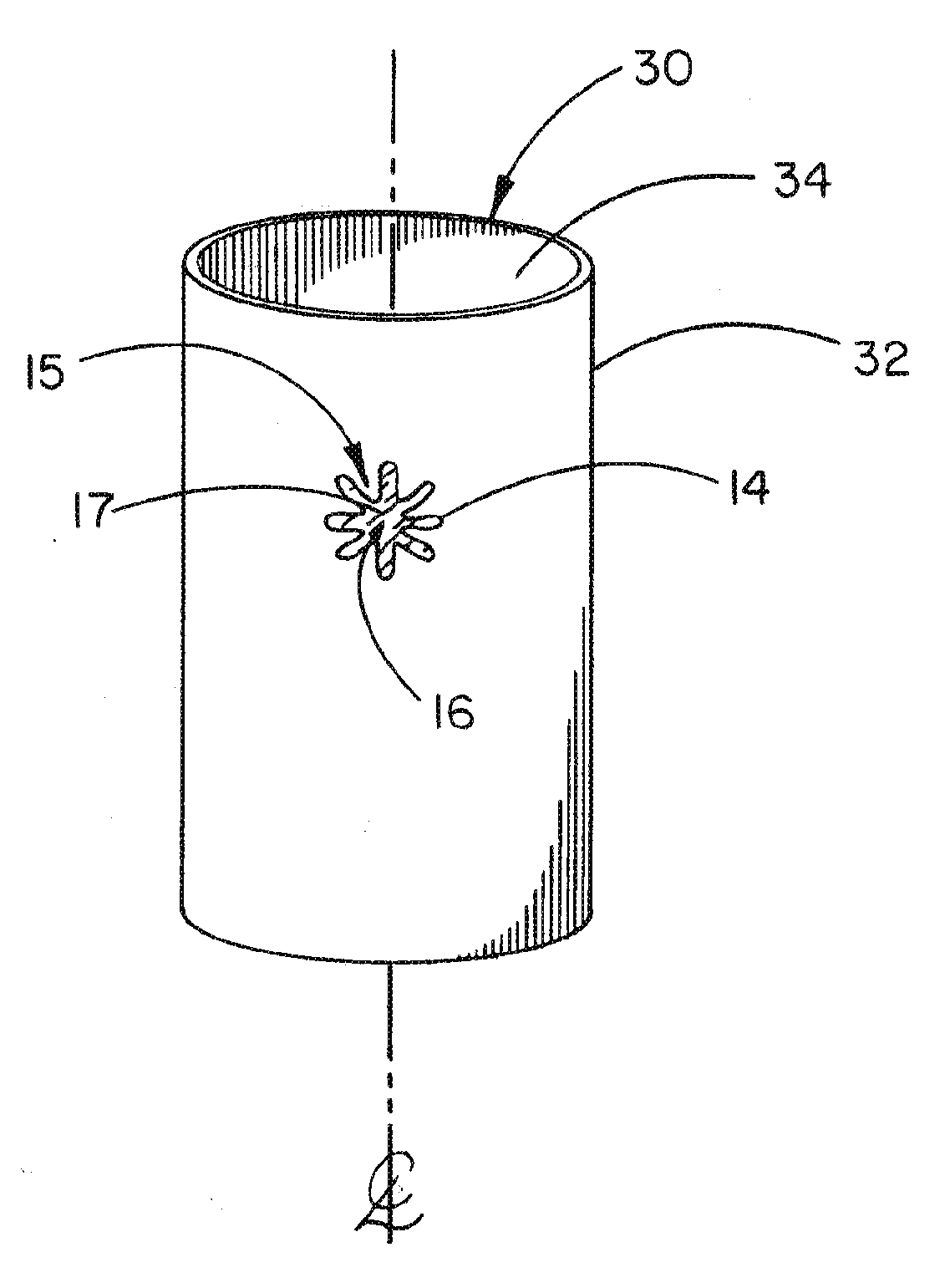 Medical device ameneable to fenestration