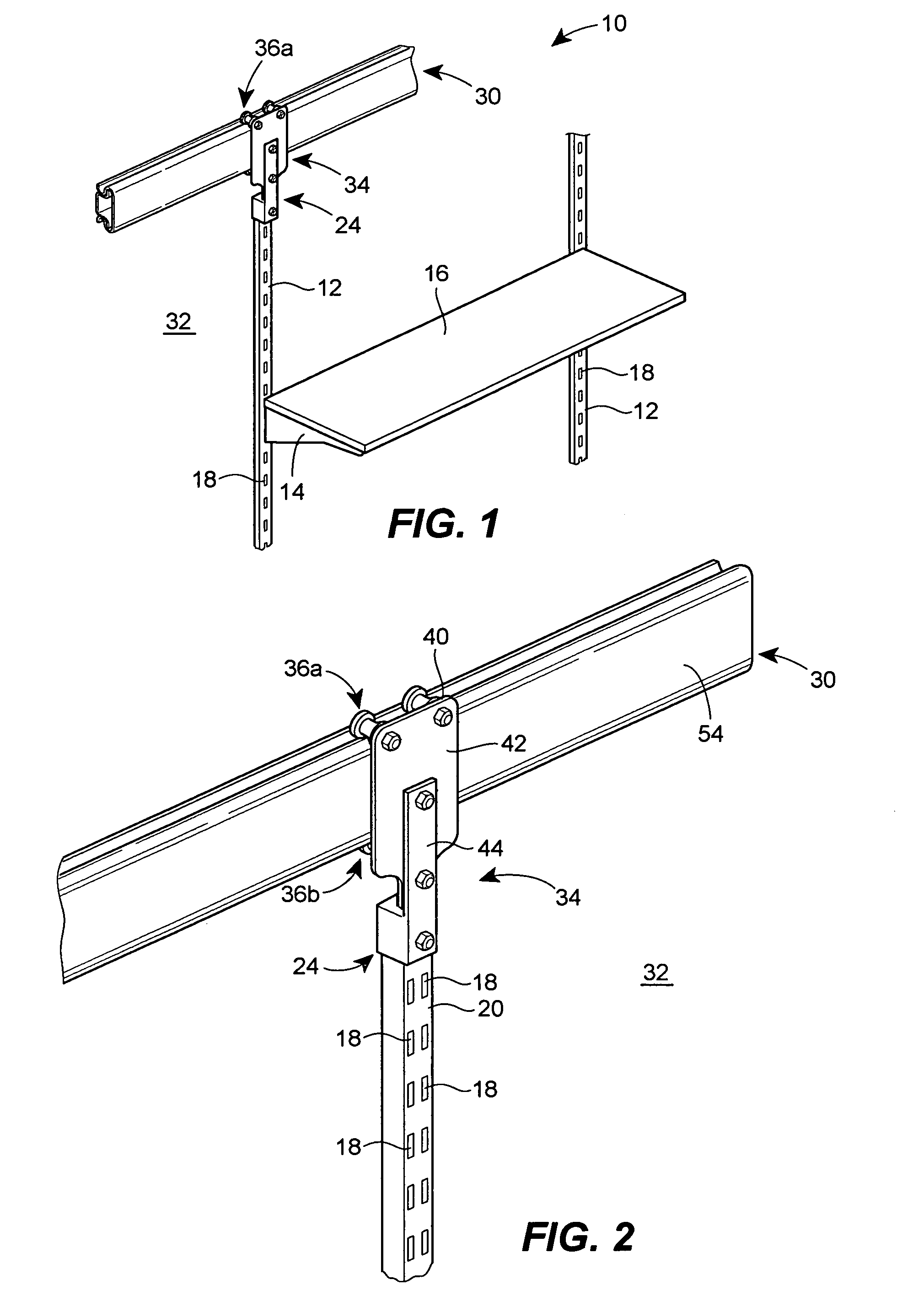 Organizer system and vertical upright with rollers