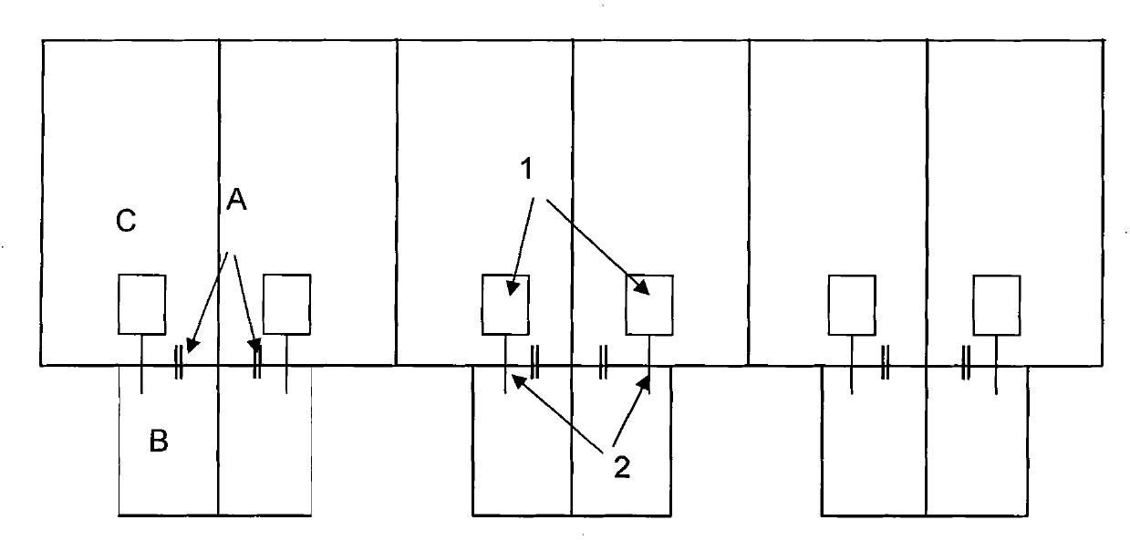 Agricultural land underground eluviation and surface runoff in situ monitoring integration device