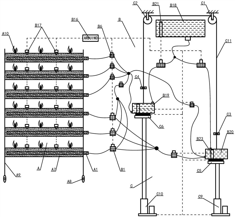 Water and fertilizer integrated intelligent irrigation control method suitable for frame type cultivation