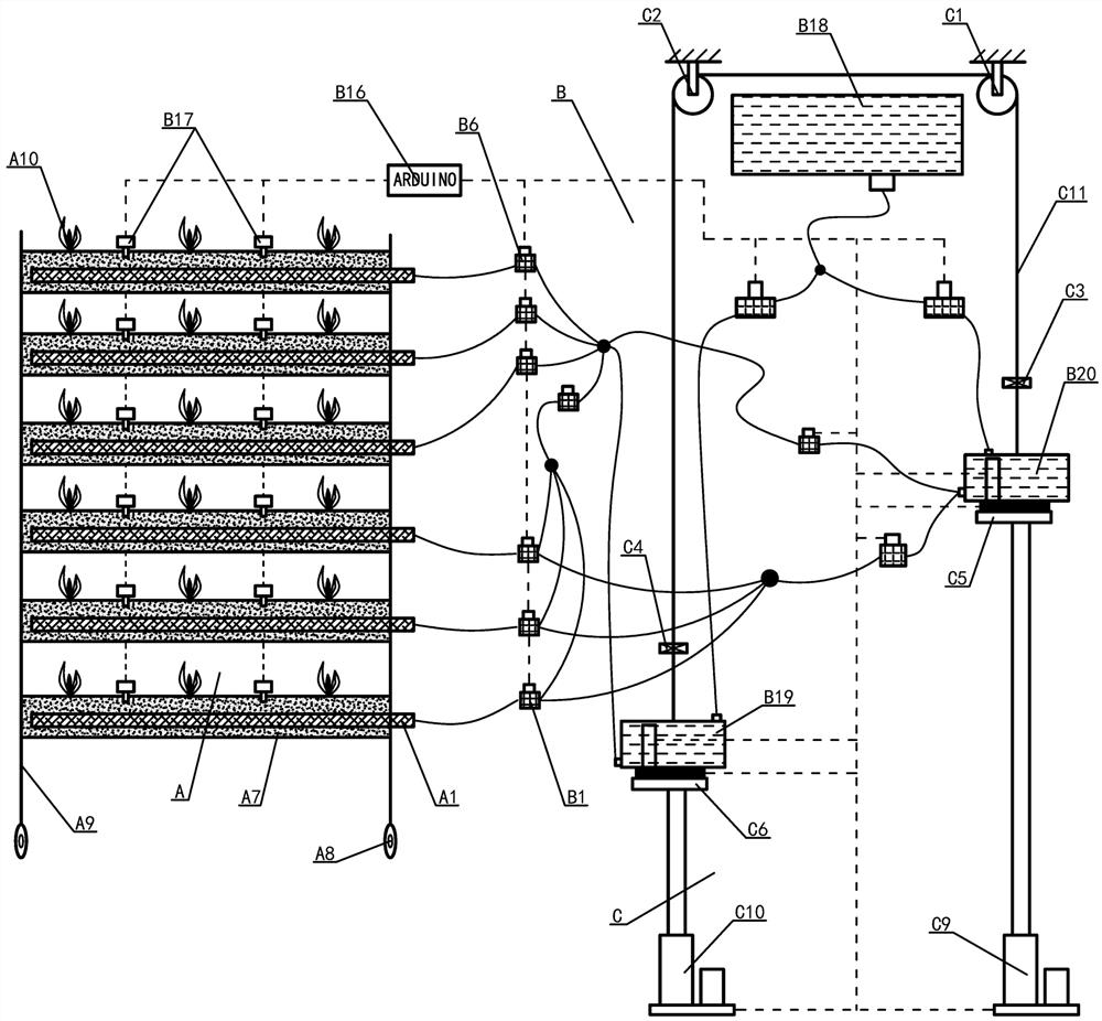 Water and fertilizer integrated intelligent irrigation control method suitable for frame type cultivation