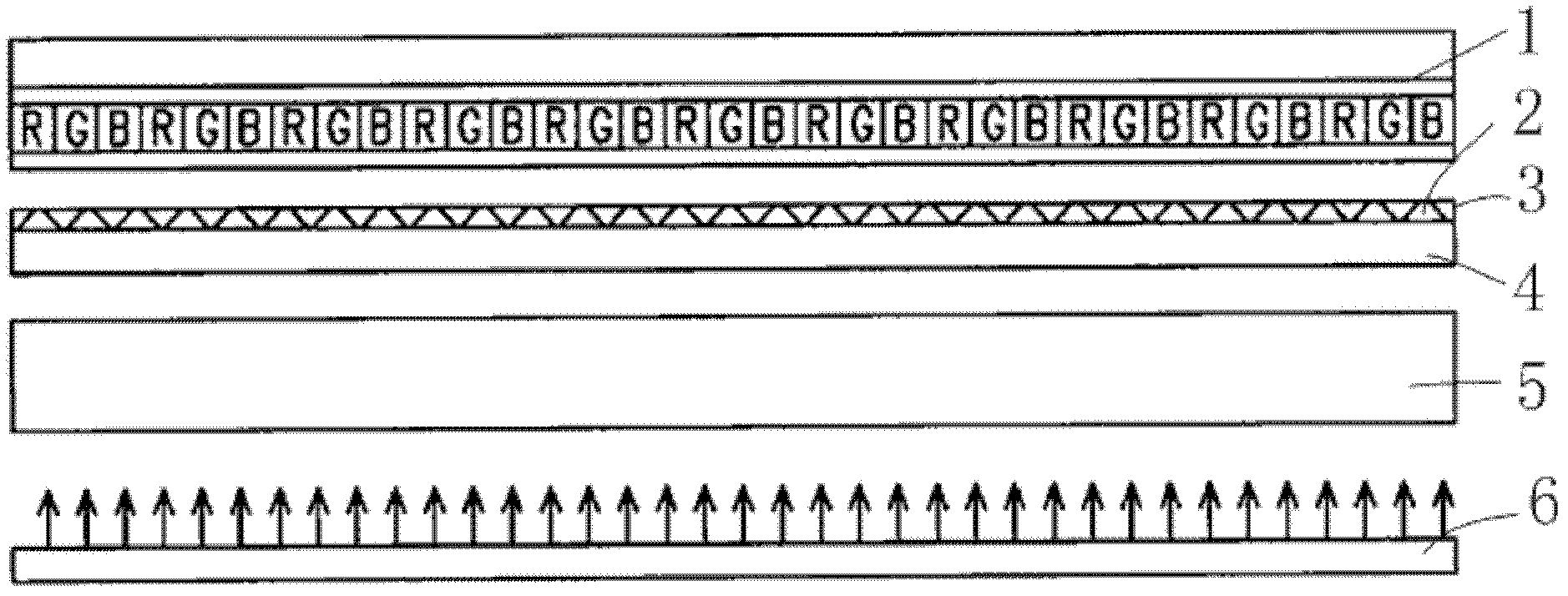 Composite optical membrane, backlight module and liquid crystal display device