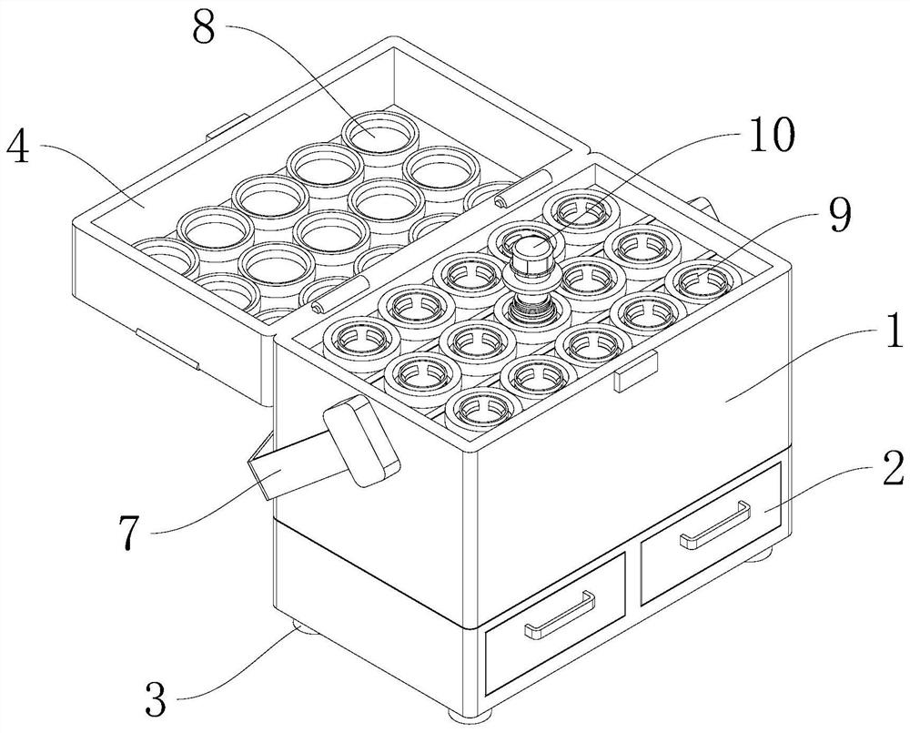 A sampling device for import and export animal quarantine