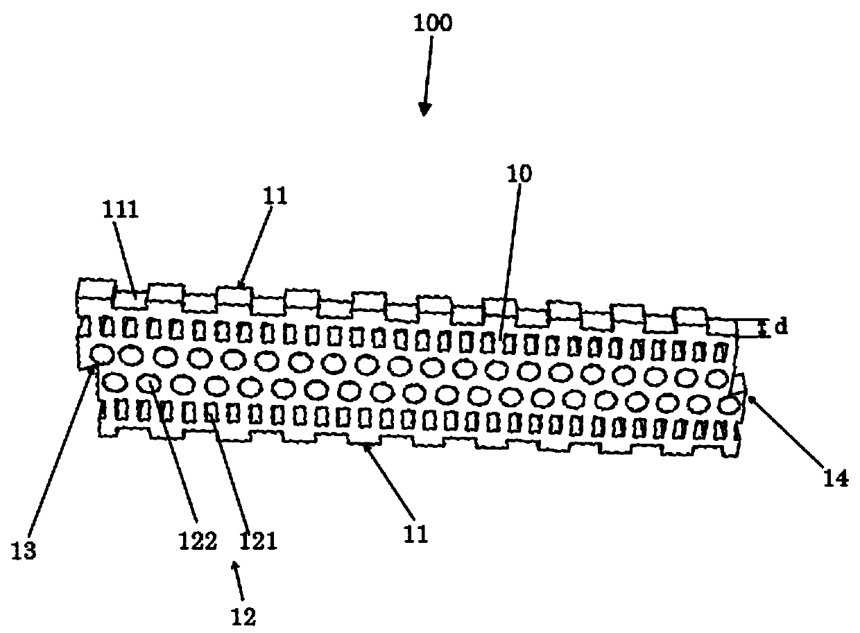 Module body for wetland, preparation method thereof and artificial wetland system
