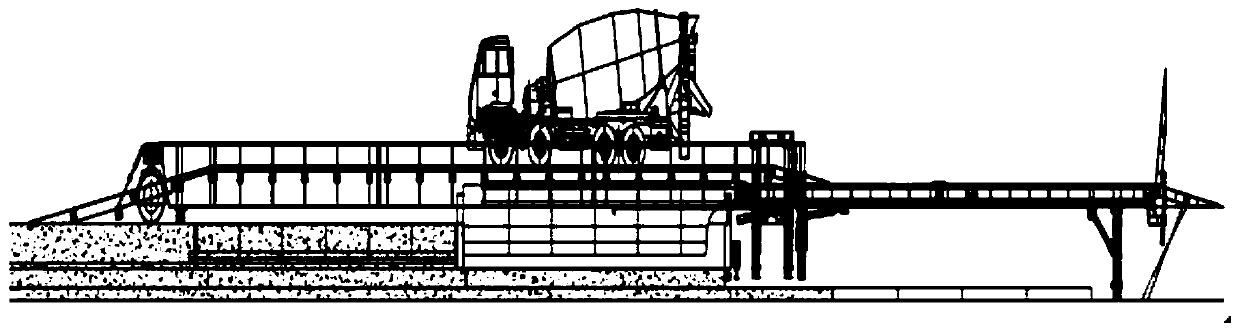 Tunnel invert zone division and process division streamlined construction method