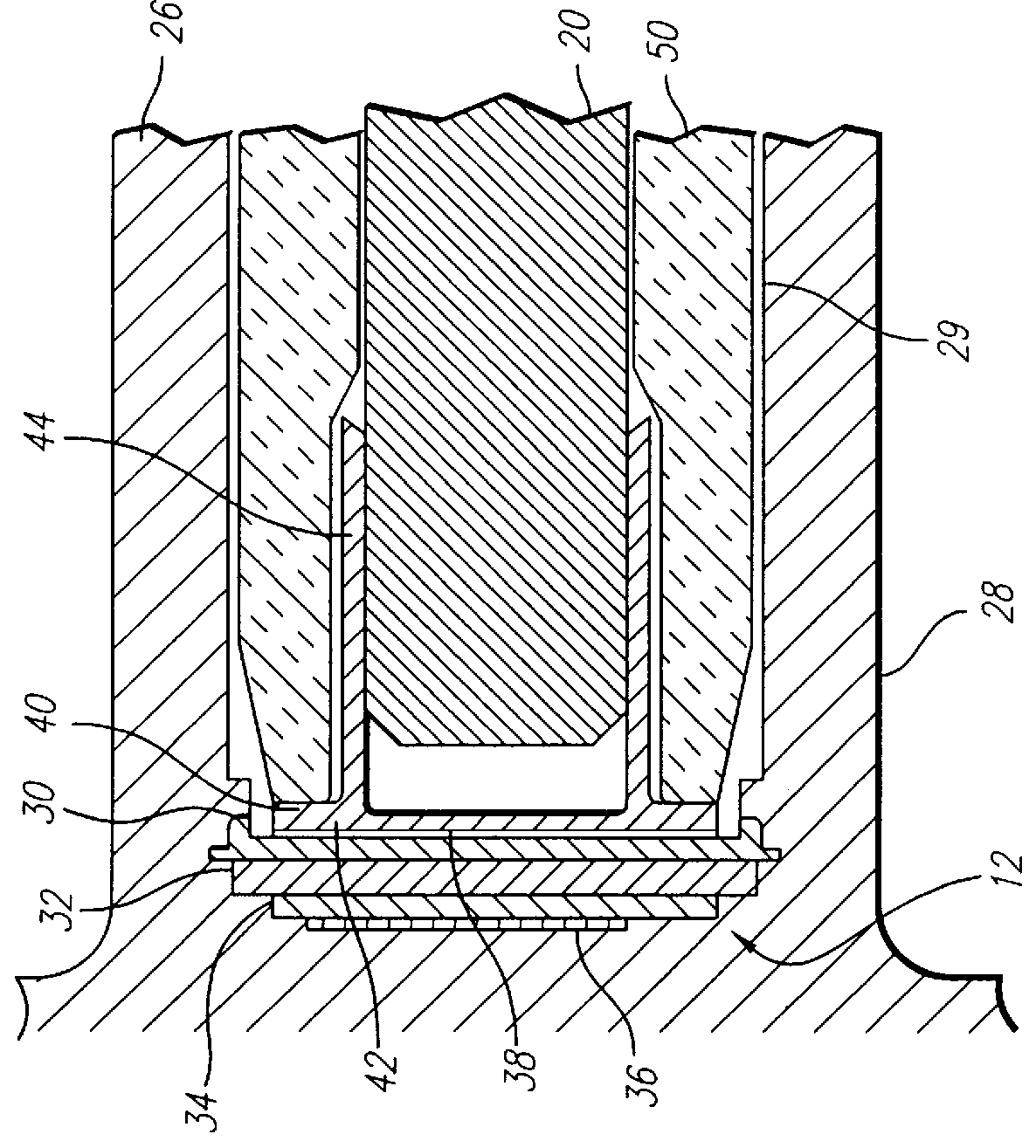 Cryogenic cooler with mechanically-flexible thermal interface