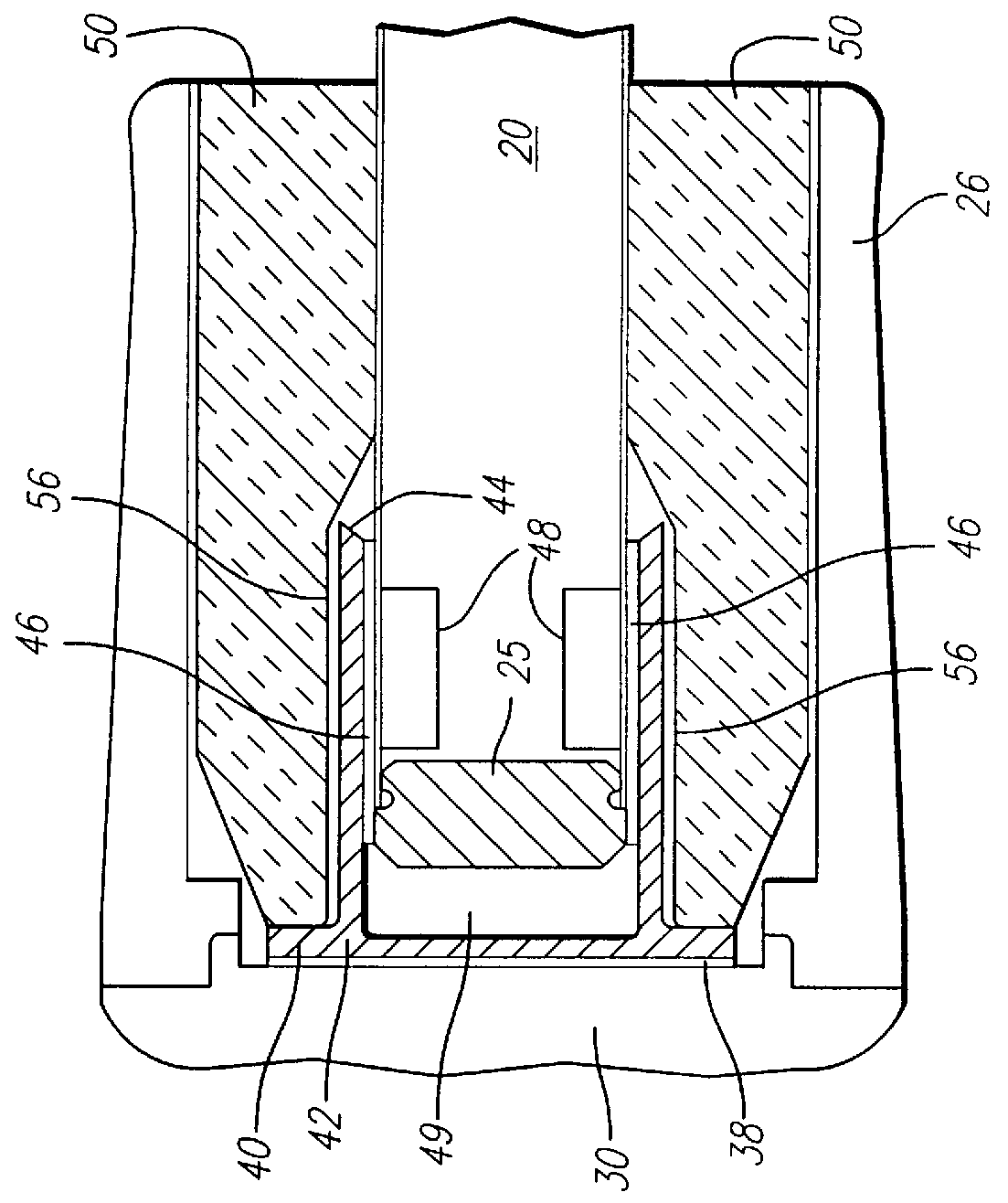 Cryogenic cooler with mechanically-flexible thermal interface