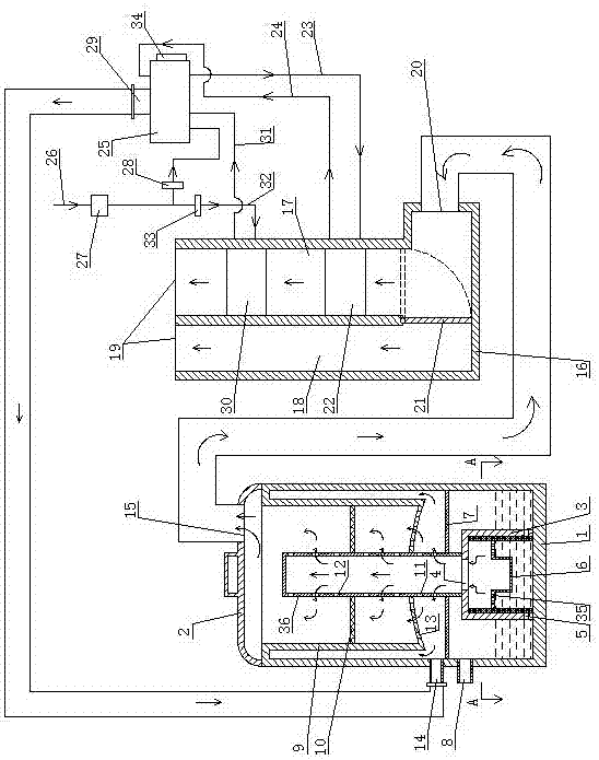 An energy-saving steamer