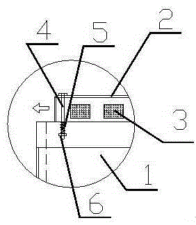 Voltage release device of electrical switch cabinet