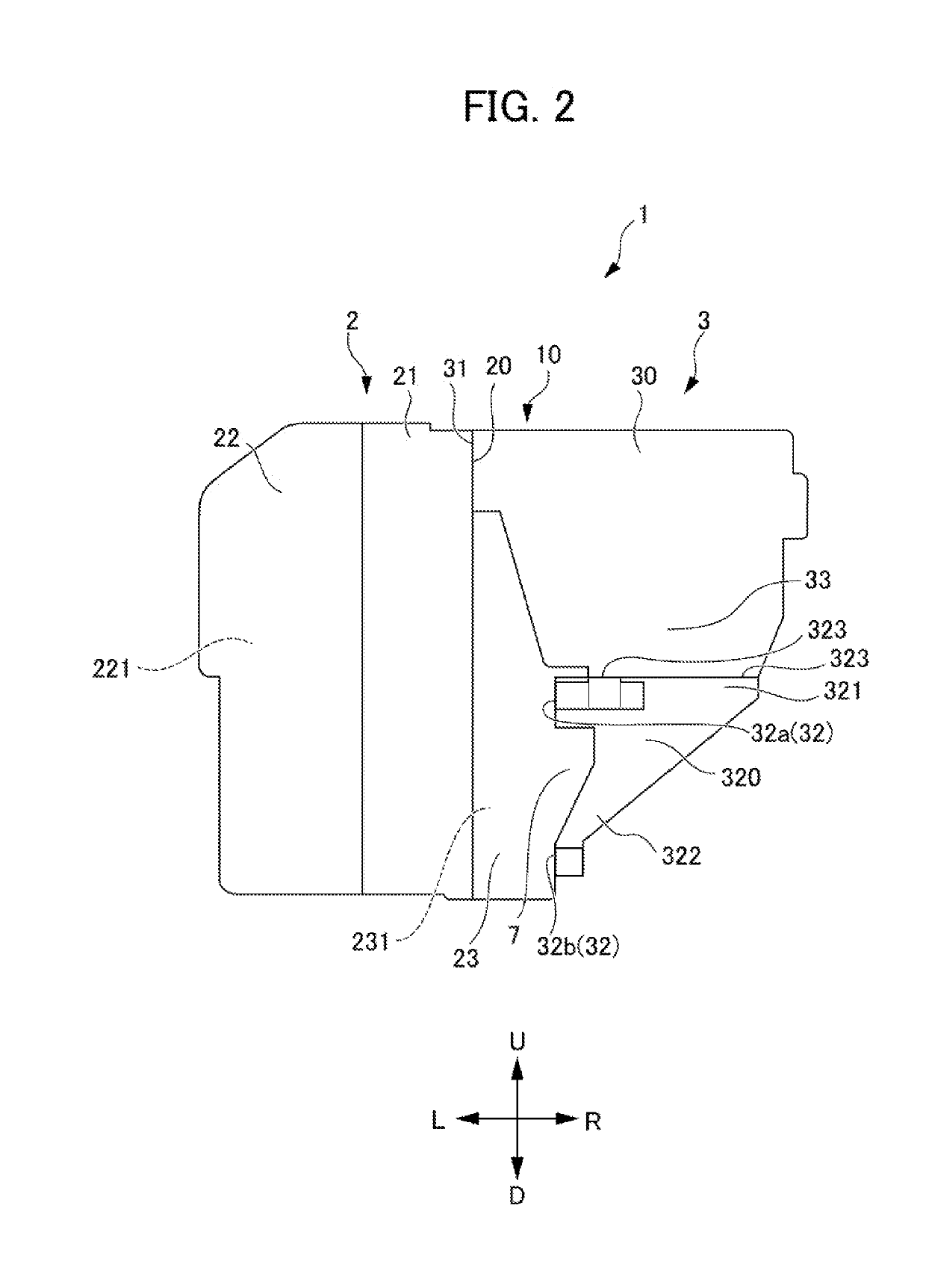 Power unit structure for electrically driven vehicle