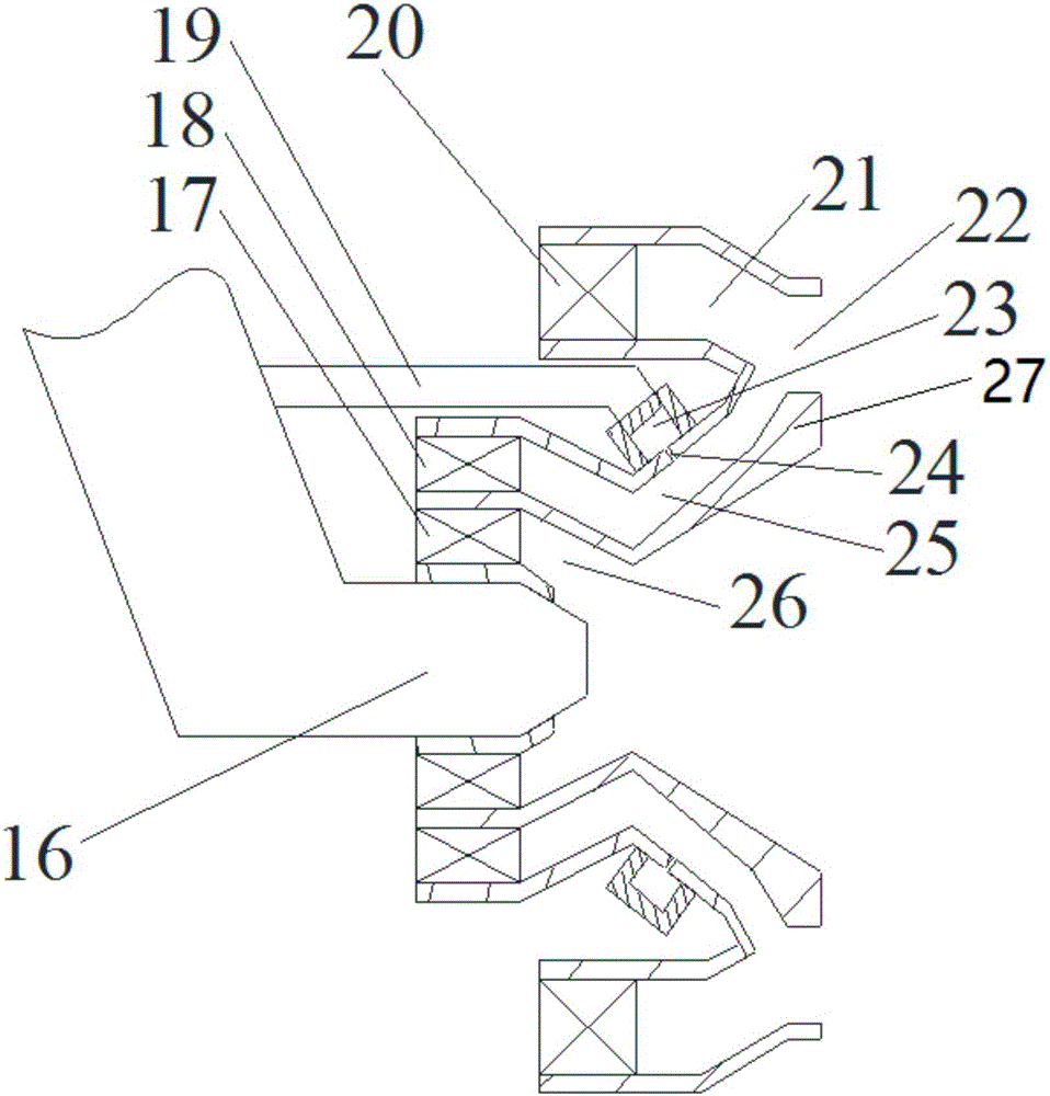 A stratified partially premixed low-pollution combustor with lean premixed main combustion stage